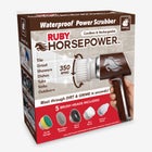Ruby&reg; Horsepower&trade; Waterproof Rechargeable Power Scrubber image number null