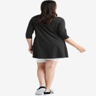 Lace Hem Bike Shorts image number null