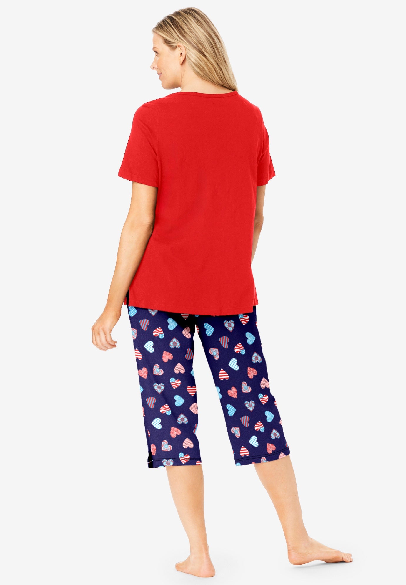 2-Piece Capri Cotton PJ Set image number 1
