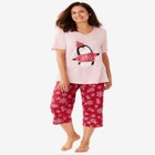 2-Piece Capri Cotton PJ Set image number null