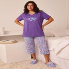 2-Piece Capri PJ Set image number null