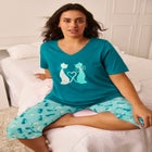 2-Piece Capri Cotton PJ Set image number 0