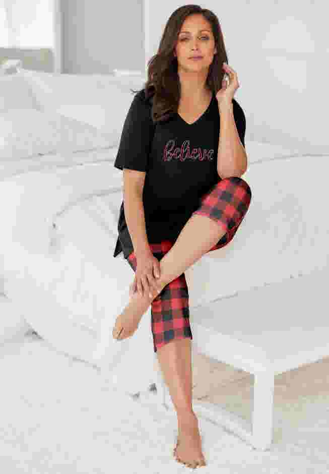 2-Piece Capri PJ Set image number 4