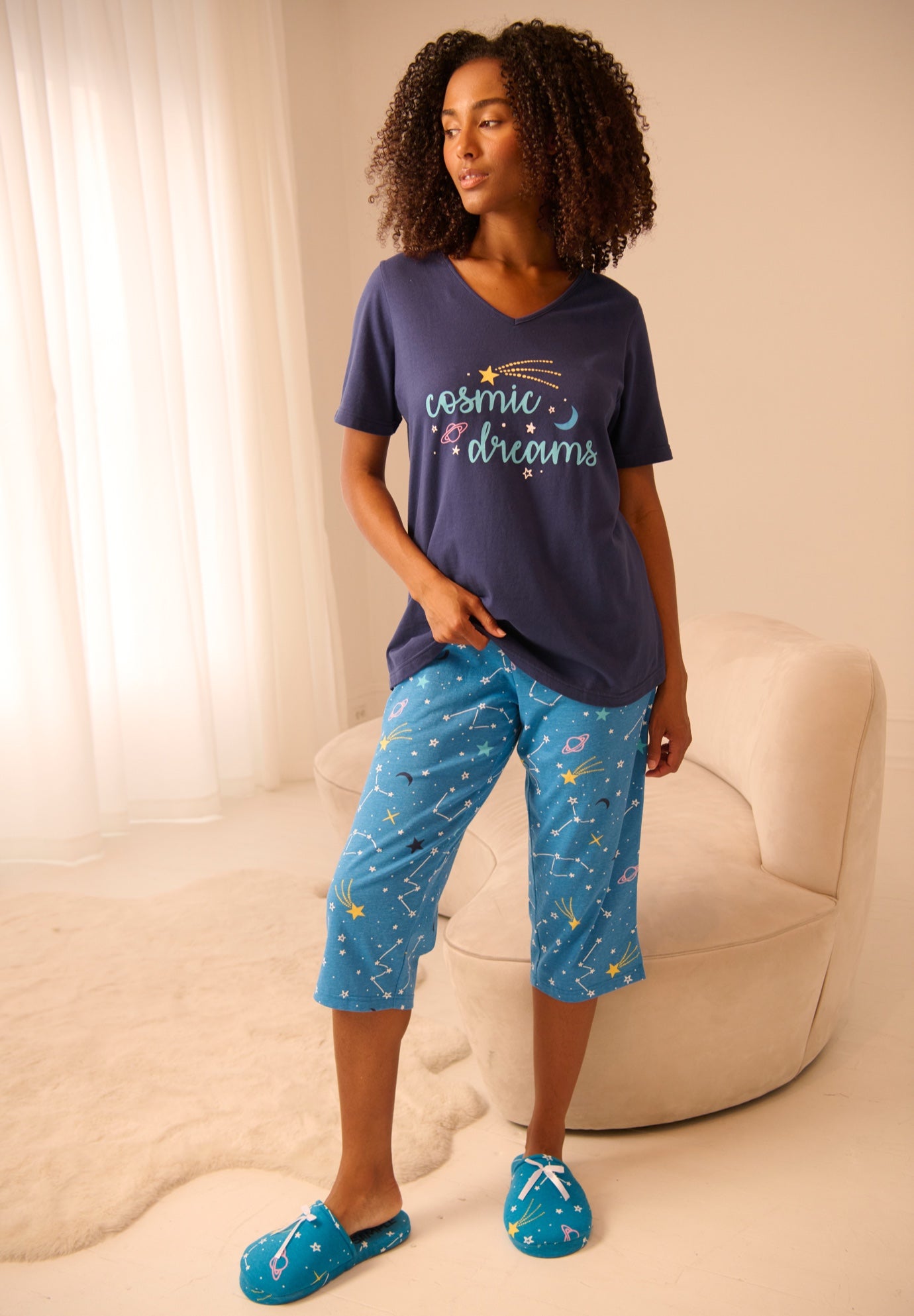 2-Piece Capri PJ Set image number 4
