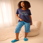 2-Piece Capri PJ Set image number null
