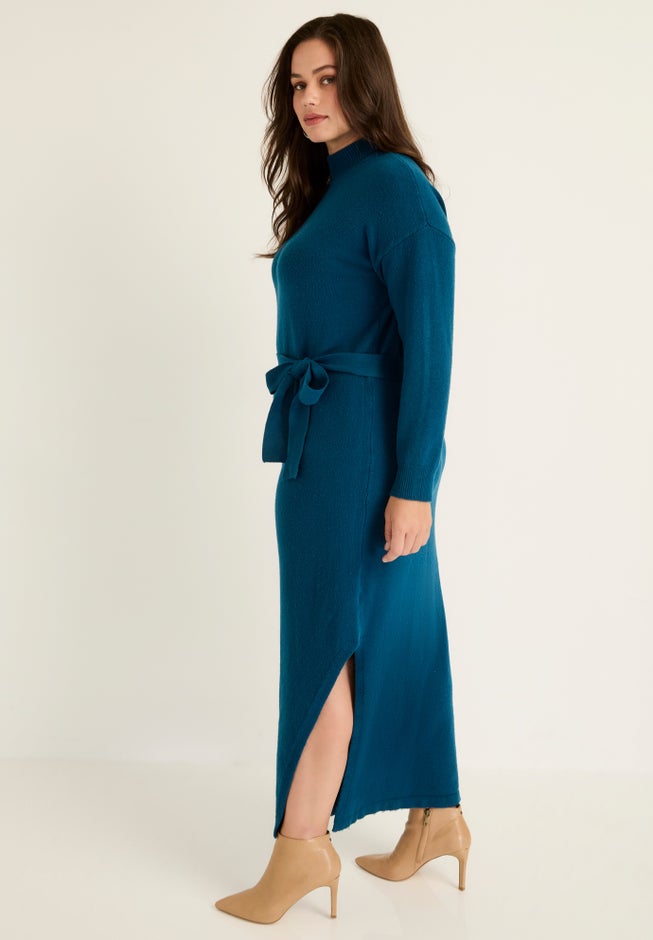 Turtleneck Sweater Dress image number 4