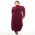 Turtleneck Sweater Dress image number null