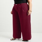 Pleated Wide-Leg Trousers image number null