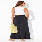 Pack & Go Wrinkle-Resistant Cover Up Wide Leg Pant image number null