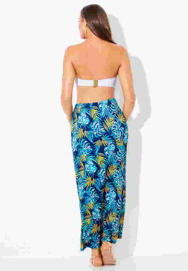 Pack & Go Wrinkle-Resistant Sarong Skirt Cover Up image number 1