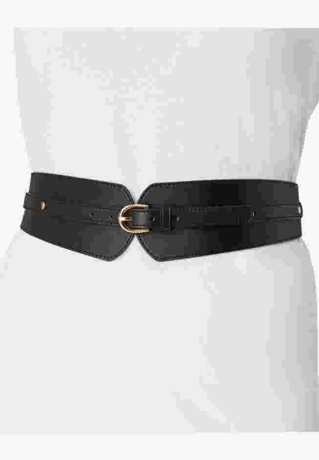 Buckle-Front Waist Belt image number 1