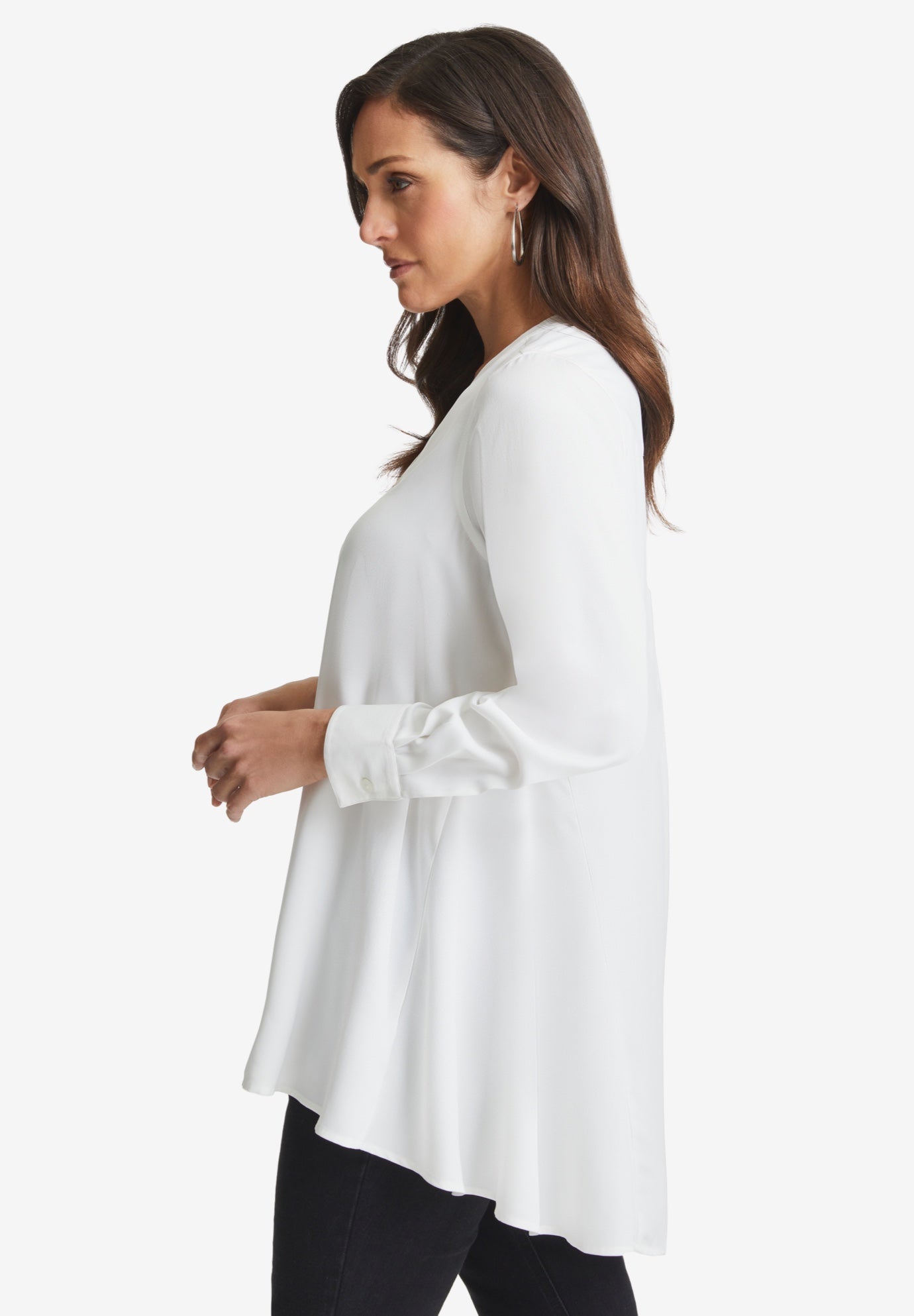 Georgette High Low Tunic image number 2