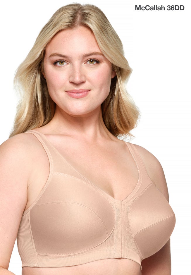 Glamorise® Magic Lift® Front-Close Posture Wireless Bra 1265 image number 8