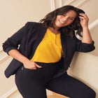 Super Stretch One Button Blazer image number 4