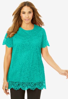 Stretch Lace Tunic