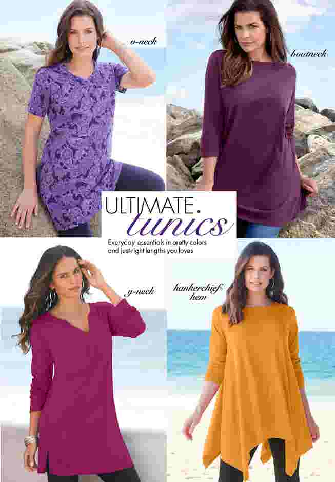 Ultimate Boatneck Tunic with Side Slits image number 5