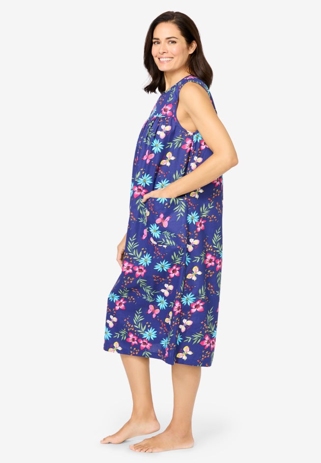 Sleeveless Print Lounger image number 2