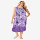 Sleeveless Print Lounger image number null