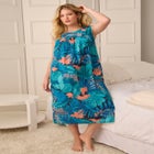 Sleeveless Print Lounger image number null