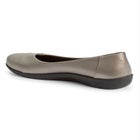 The Gab Faux Leather Slip On Flat image number null