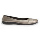 The Gab Faux Leather Slip On Flat image number null