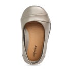 The Gab Faux Leather Slip On Flat image number null