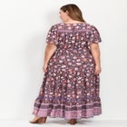 Emmy Placement Print Maxi Dress image number 1