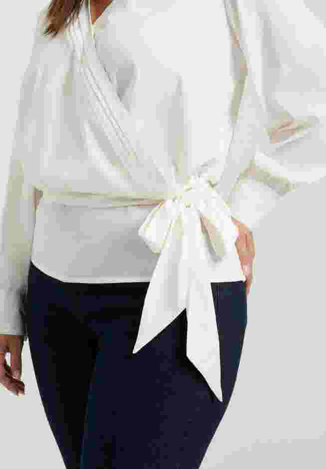 Faux Wrap Blouse image number 3
