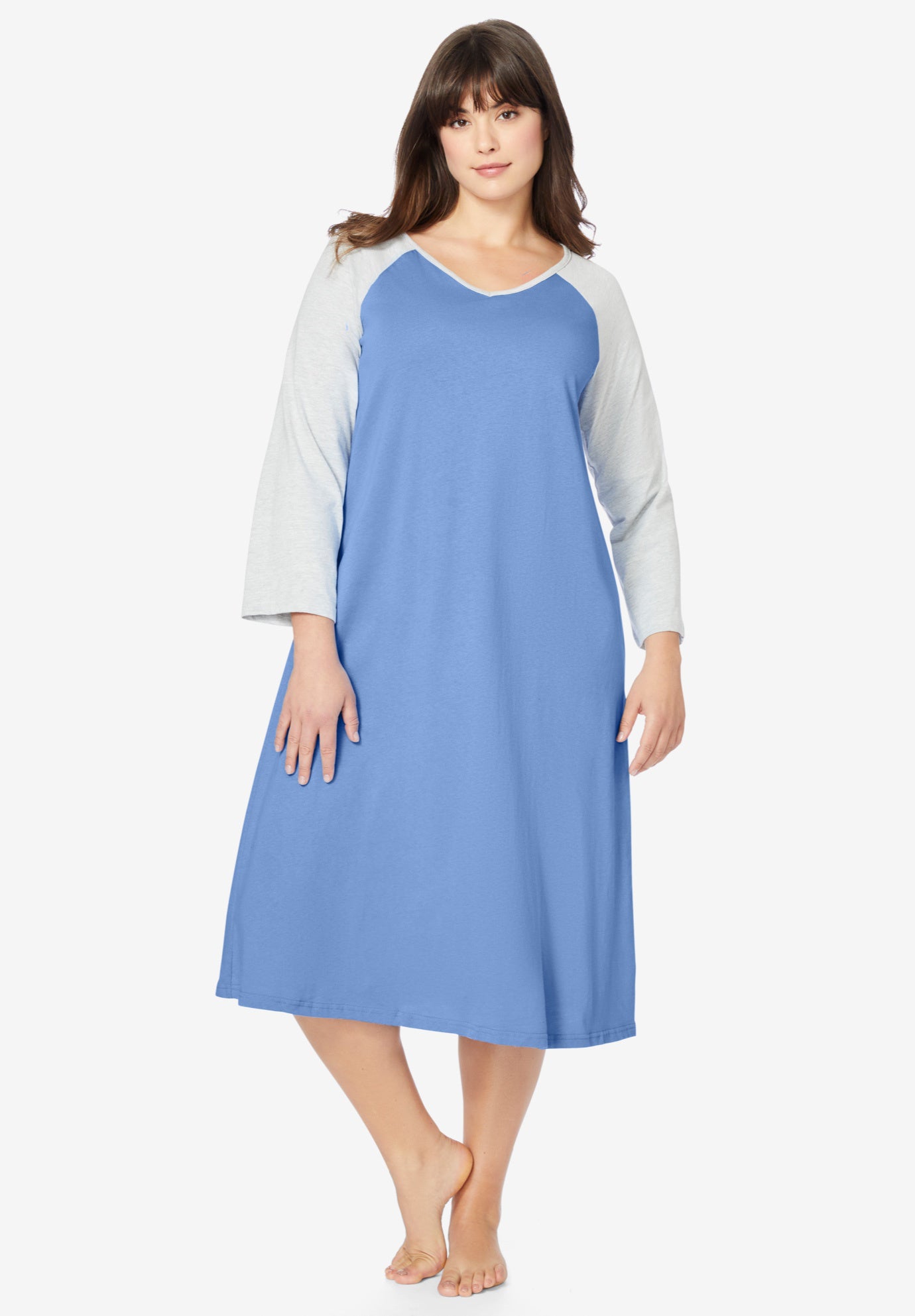 Avenue Body Baseball Sleepshirt image number 0