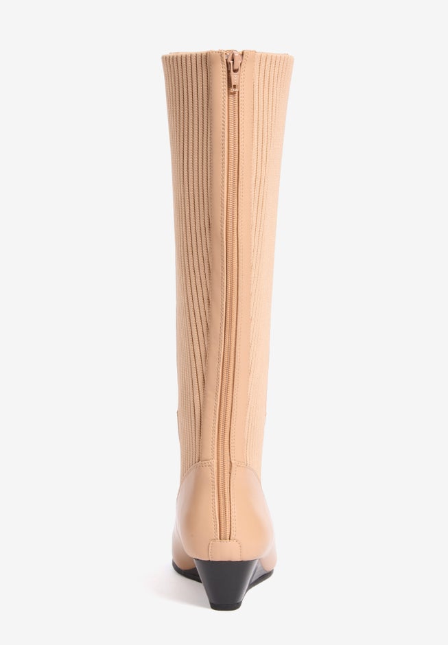 The Briar Tall Wide Calf Boot By Comfortview image number 1