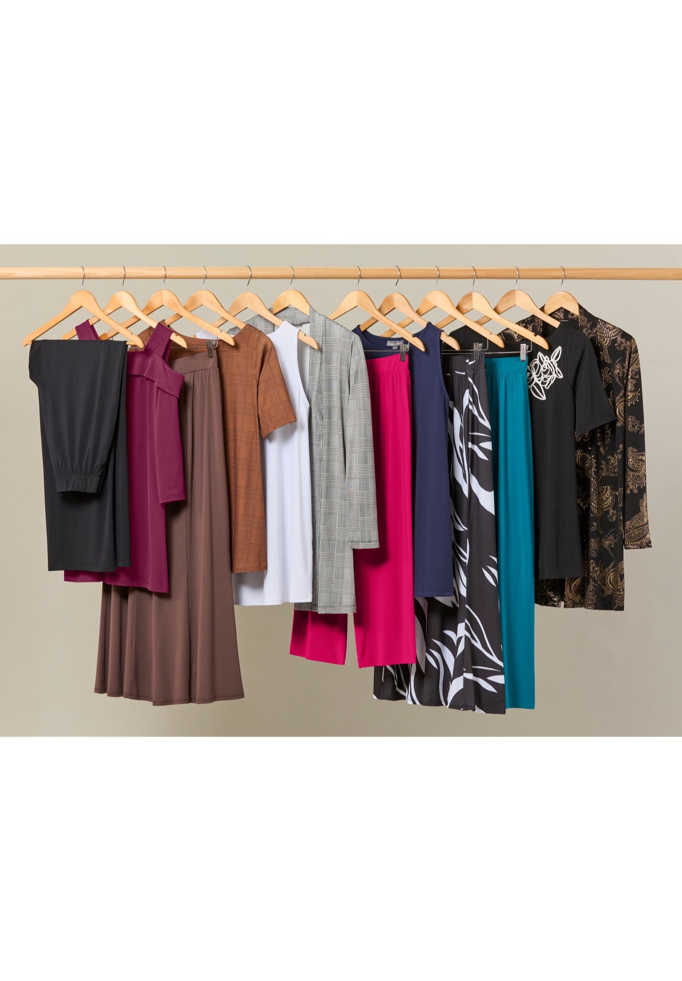 Stretch Knit Tunic Tank image number 2