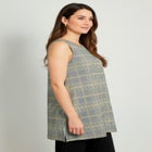 Stretch Knit Tunic Tank image number 1