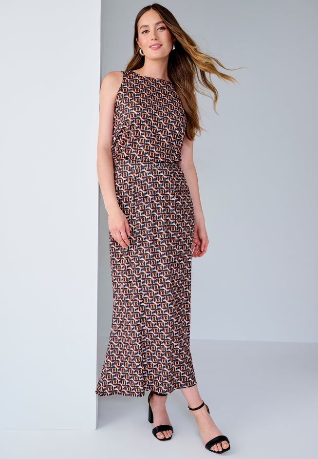 Stretch Knit Tunic Tank image number 1