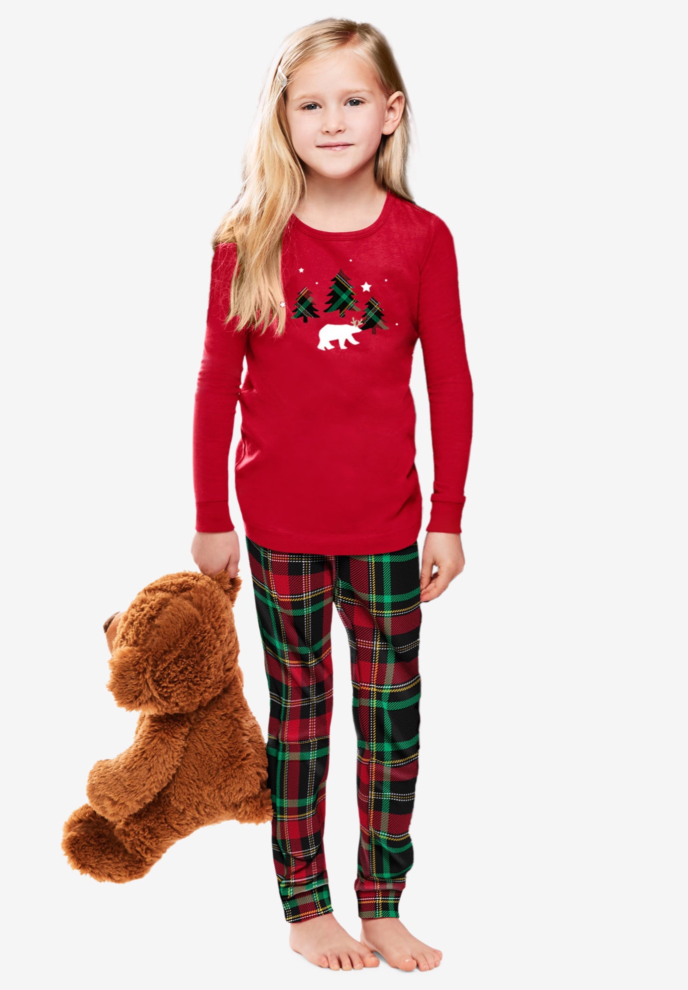 2-Piece Child's Unisex Holiday PJ Set image number 0