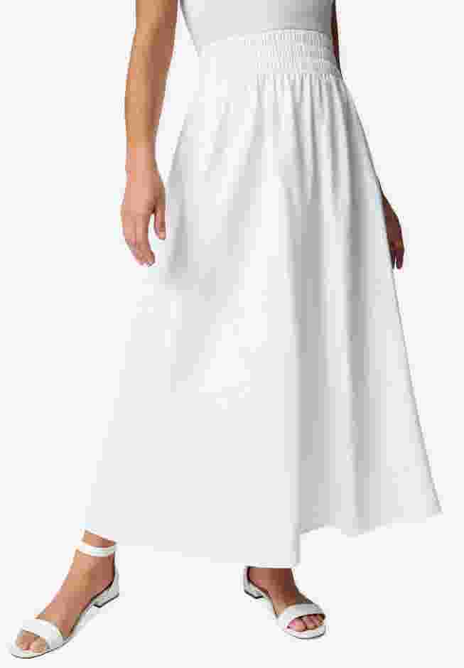 Chambray Maxi Skirt image number 0