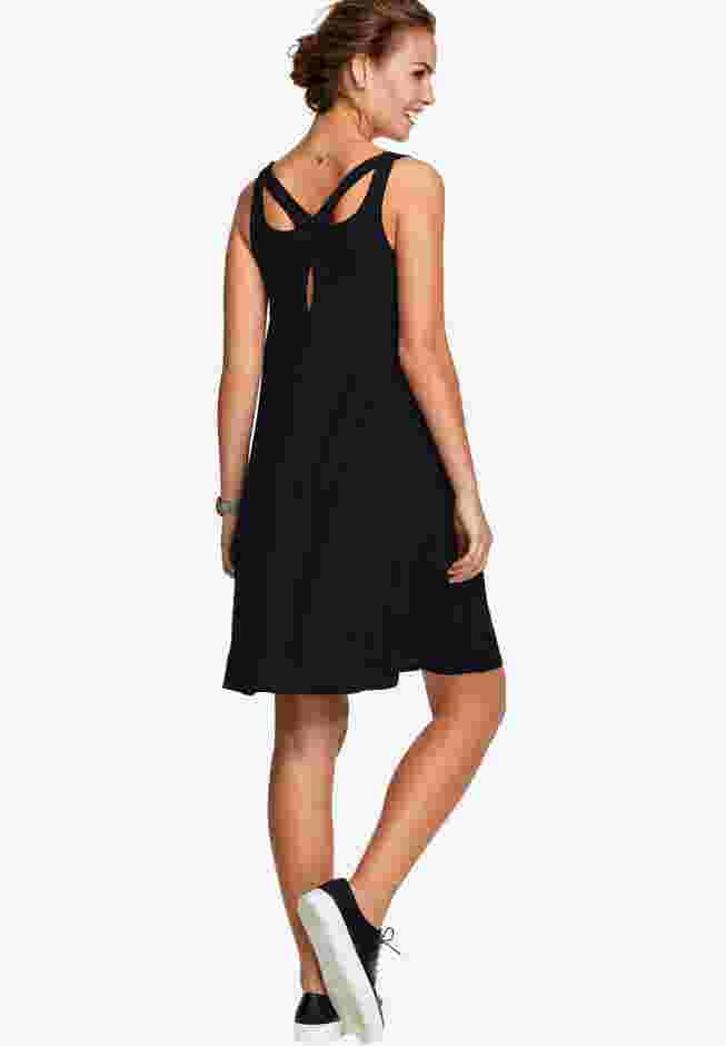 Crossover Back Tank Dress image number 3