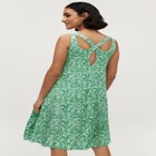 Crossover Back Tank Dress image number null