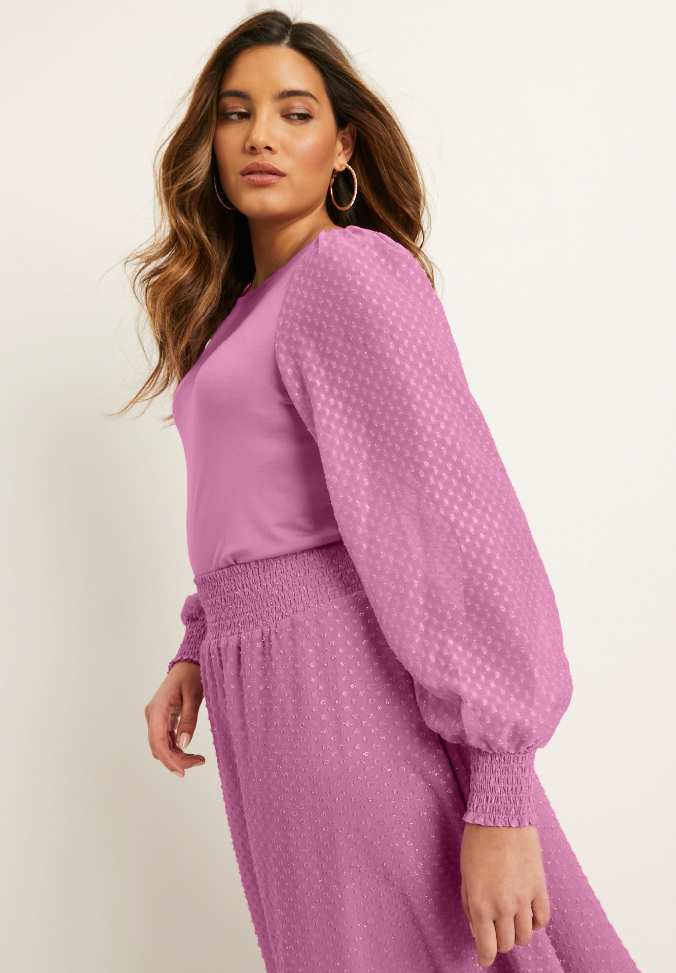 Lace-Sleeve Top image number 3