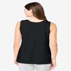 Knit Sleep Tank image number null