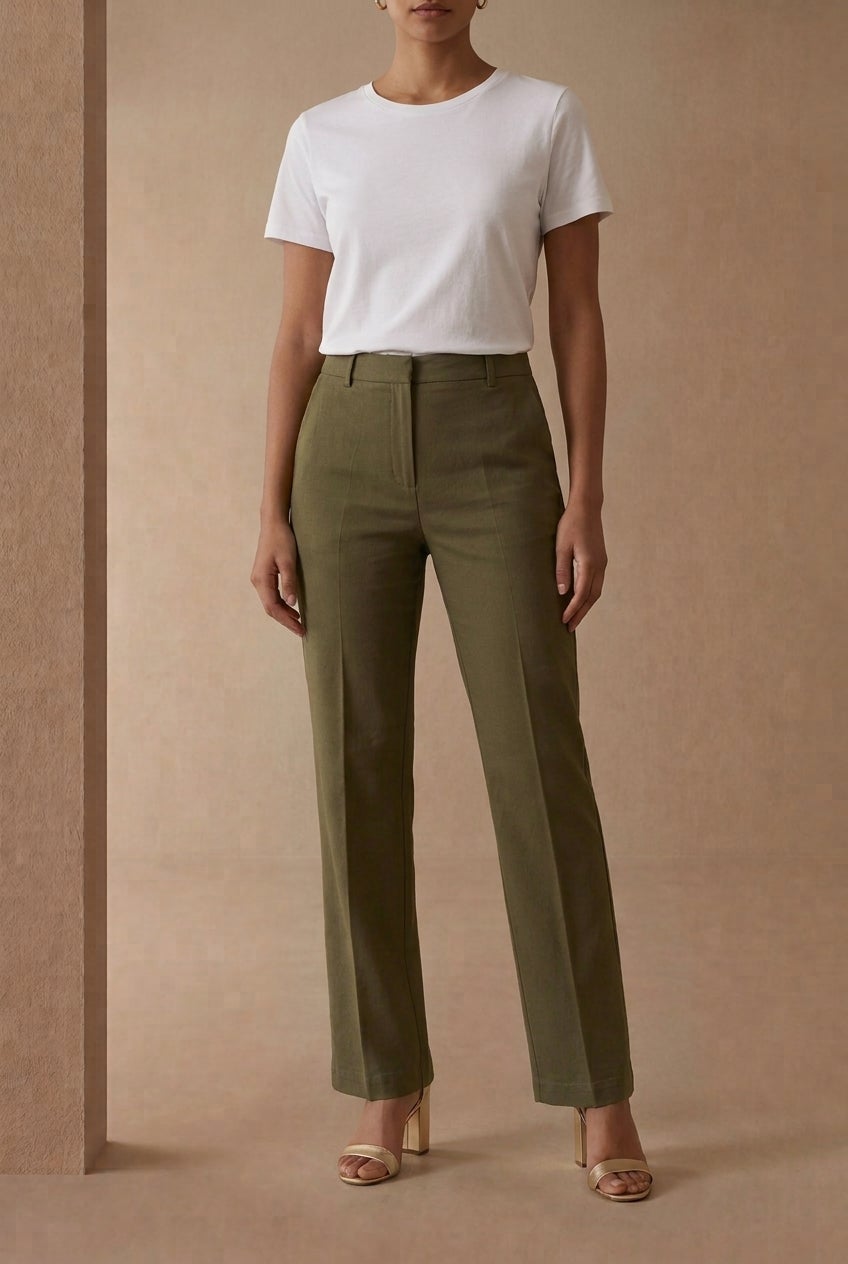 Refined Denim Trouser image number 1