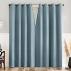 Sun Zero&trade; Brandon Magnetic Closure Grommet Curtain Panel, Set of 2 image number null