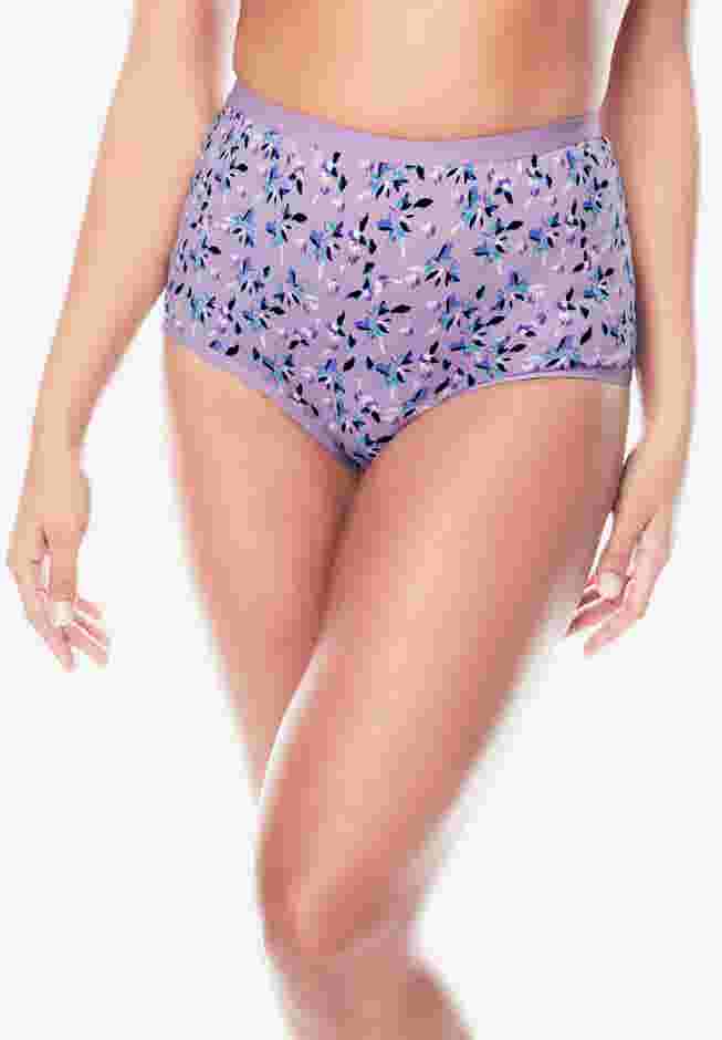 Full Coverage Stretch Cotton Brief 5-Pack image number 1