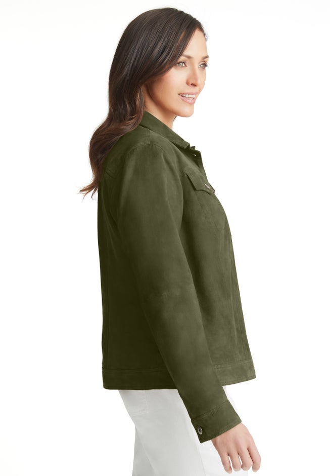 Suede Jean Jacket image number 3