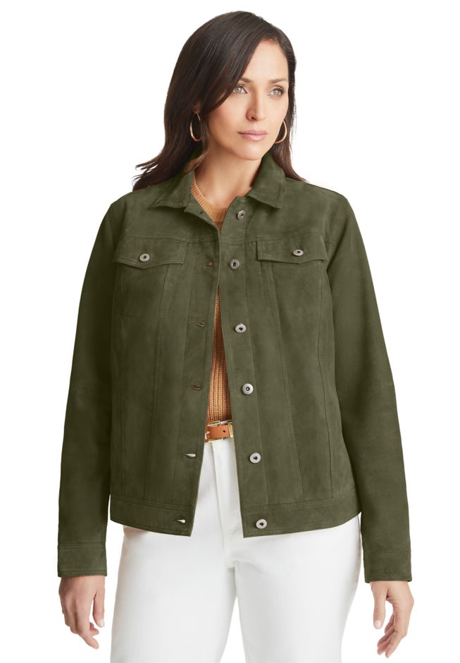 Suede Jean Jacket image number 1