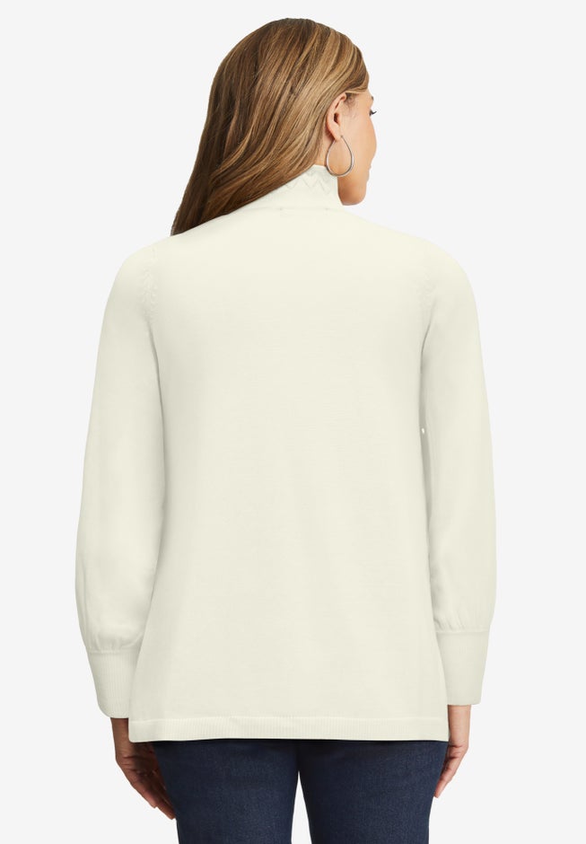 Ruffle Neck Pullover image number 1