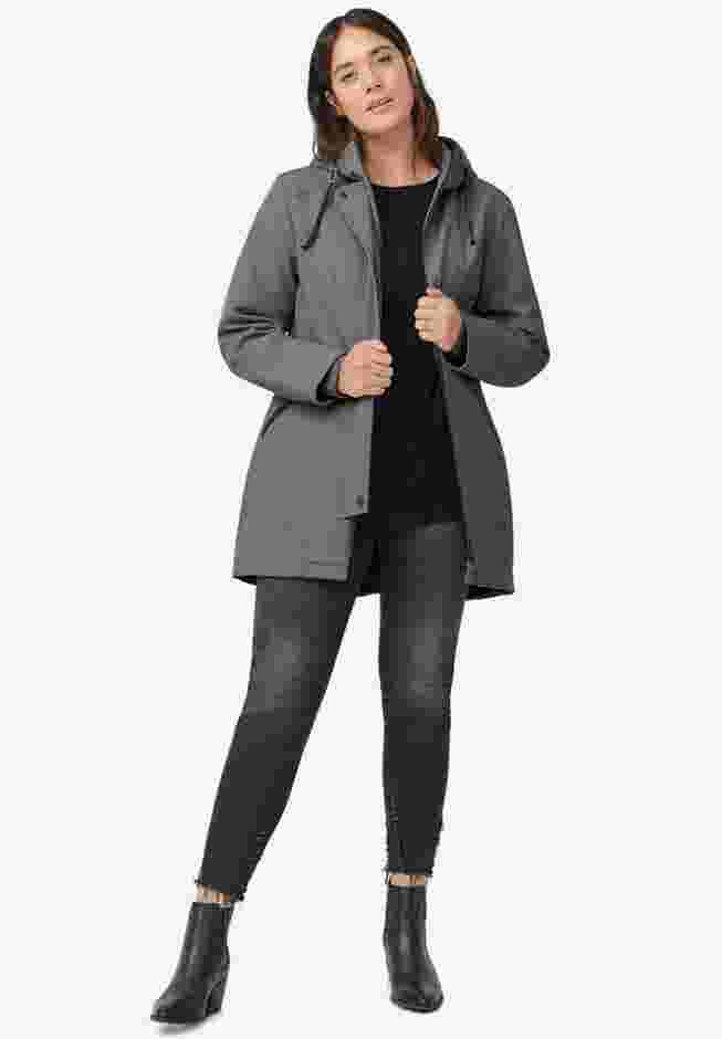 Bonded High-Low Jacket image number 0