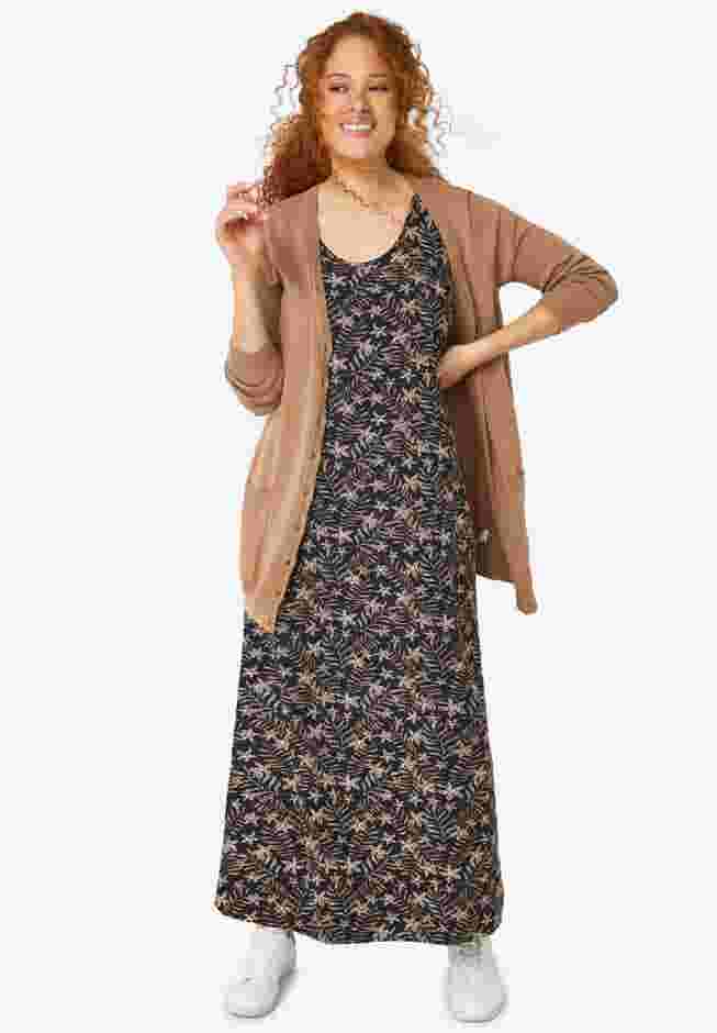 Sleeveless Knit Maxi Dress image number 2