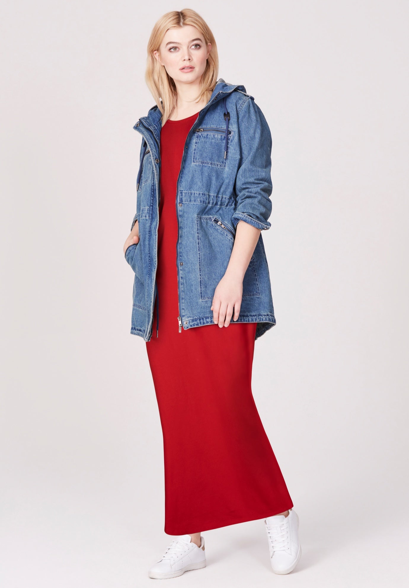 Sleeveless Knit Maxi Dress image number 6