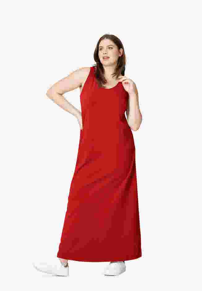 Sleeveless Knit Maxi Dress image number 0