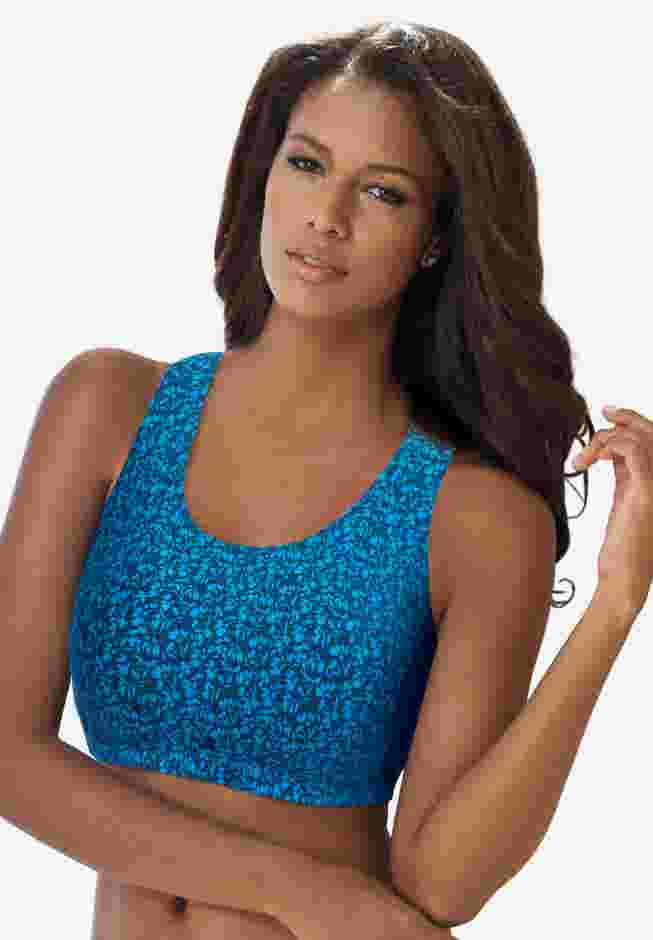 Leading Lady® Serena Low-Impact Wireless Active Bra 0514 image number 0